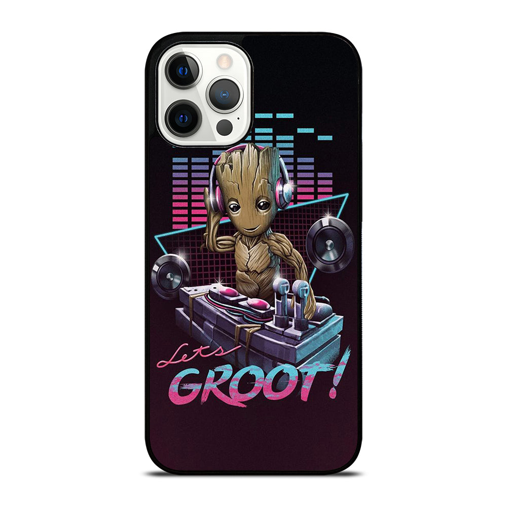 BABY GROOT DJ iPhone 12 Pro Max Case Cover