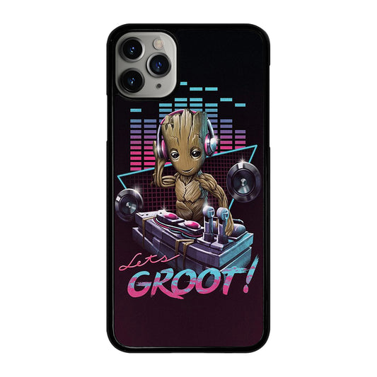 BABY GROOT DJ iPhone 11 Pro Max Case Cover