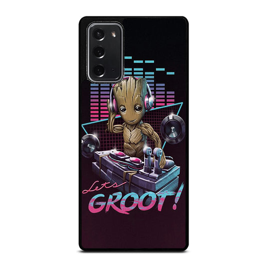 BABY GROOT DJ Samsung Galaxy Note 20 Case Cover