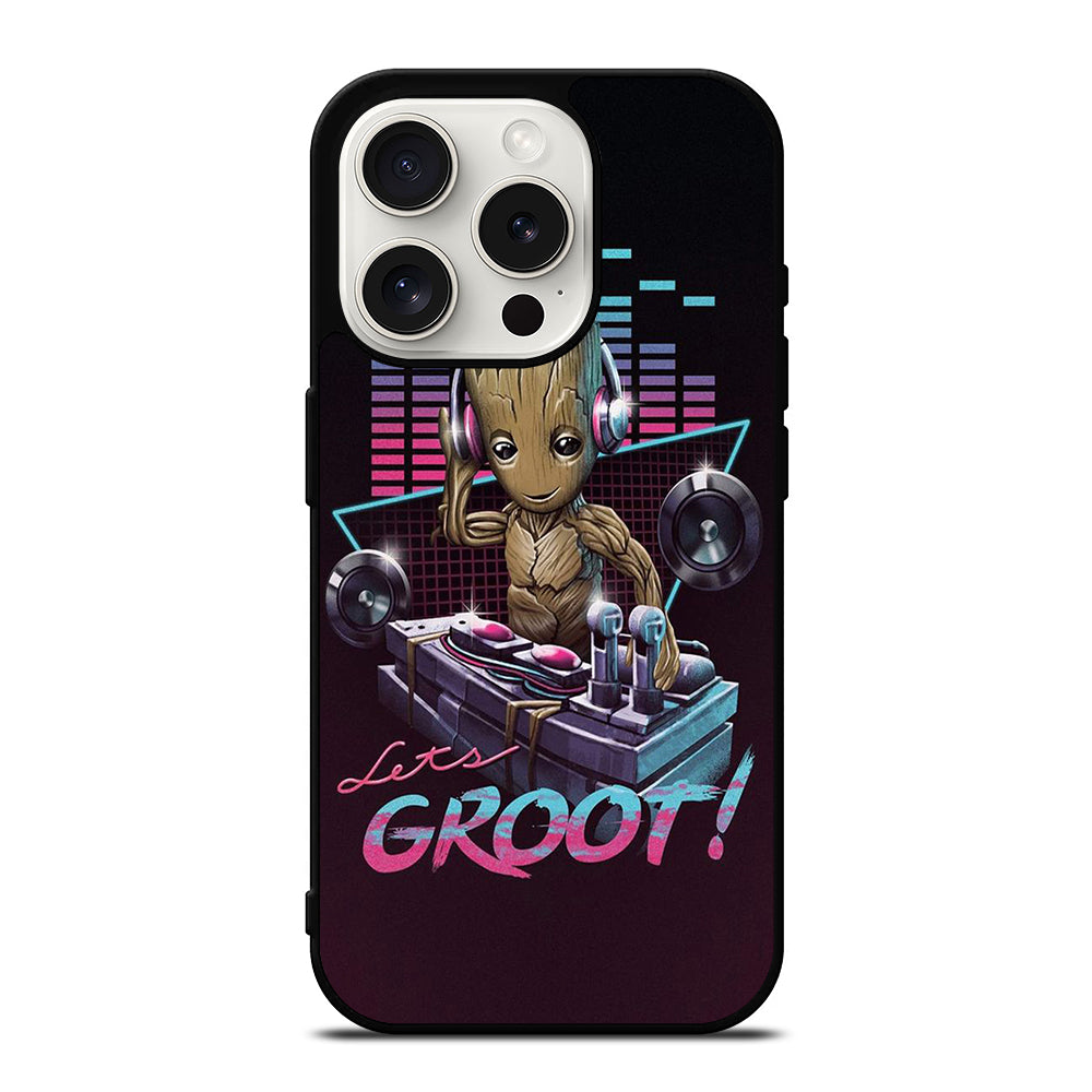 BABY GROOT DJ iPhone 15 Pro Case Cover