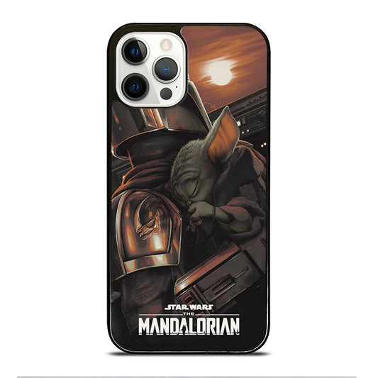 BABY YODA AND THE MANDALORIAN iPhone 12 Pro Case Cover