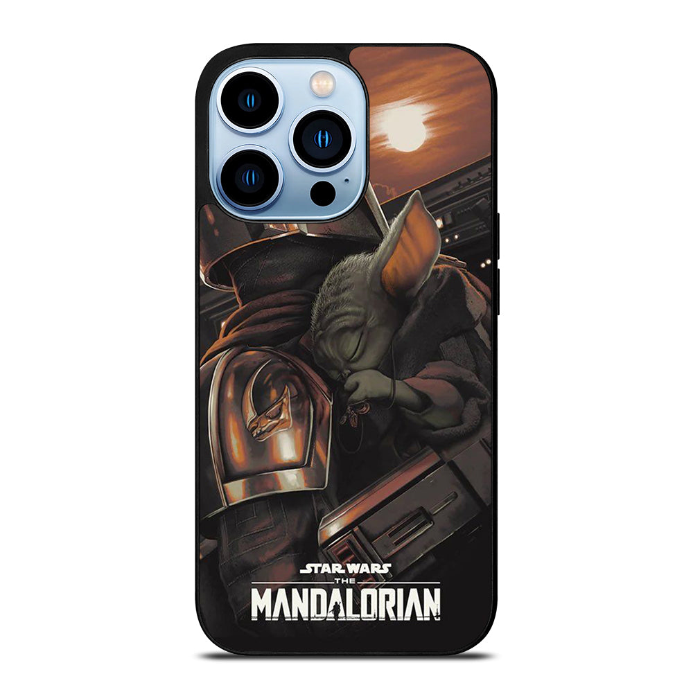 BABY YODA AND THE MANDALORIAN iPhone 13 Pro Max Case Cover