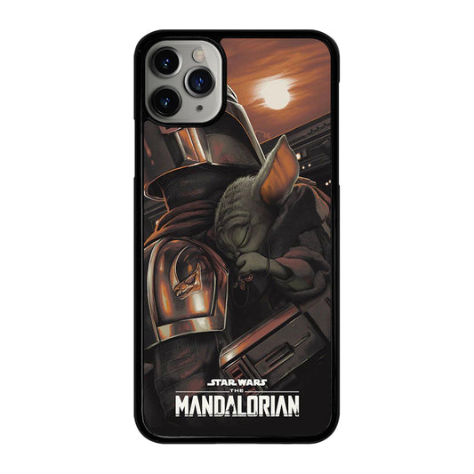 BABY YODA AND THE MANDALORIAN iPhone 11 Pro Max Case Cover