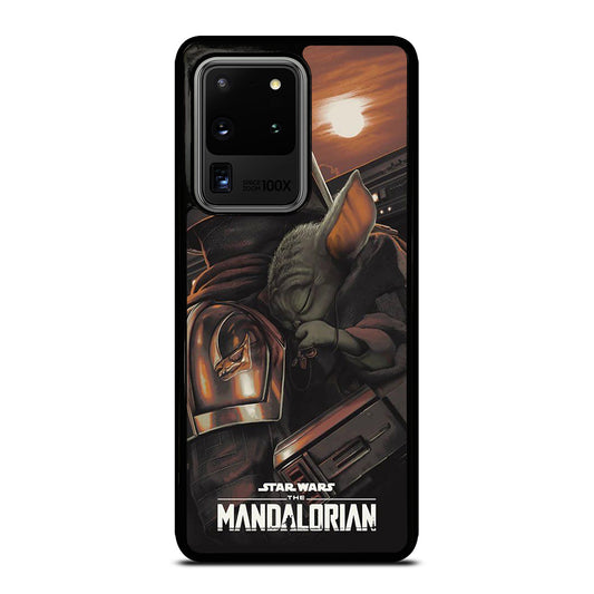 BABY YODA AND THE MANDALORIAN Samsung Galaxy S20 Ultra Case Cover