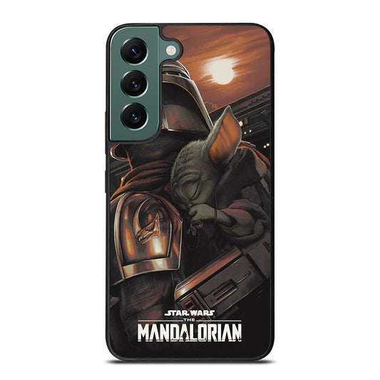BABY YODA AND THE MANDALORIAN Samsung Galaxy S22 Case Cover