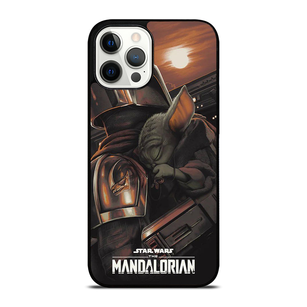 BABY YODA AND THE MANDALORIAN iPhone 12 Pro Max Case Cover