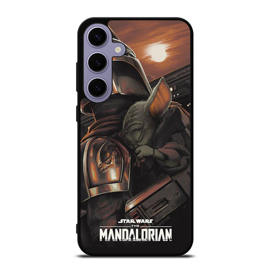 BABY YODA AND THE MANDALORIAN Samsung Galaxy S24 Plus Case Cover