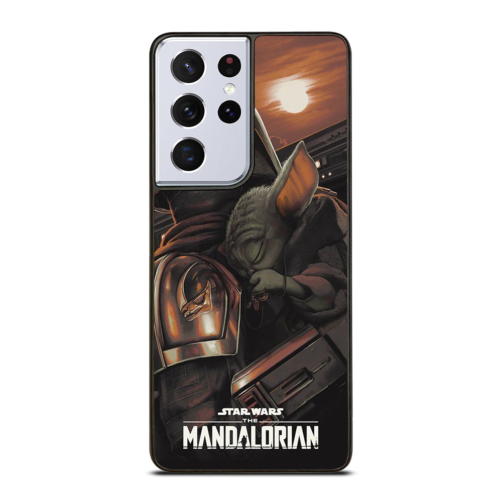 BABY YODA AND THE MANDALORIAN Samsung Galaxy S21 Ultra Case Cover