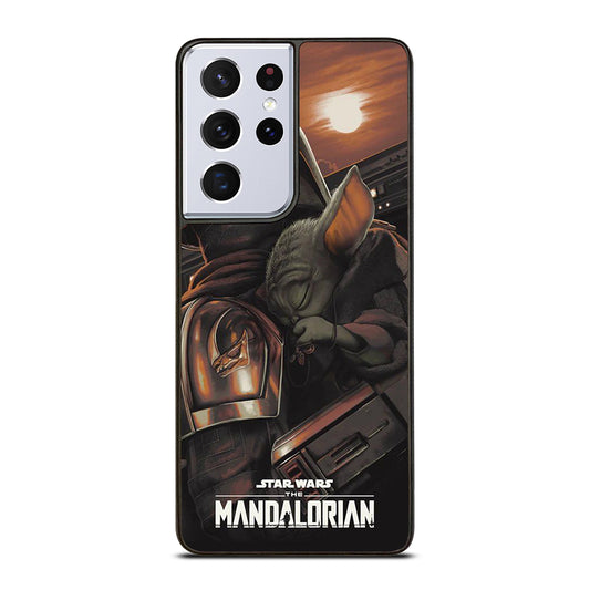 BABY YODA AND THE MANDALORIAN Samsung Galaxy S21 Ultra Case Cover
