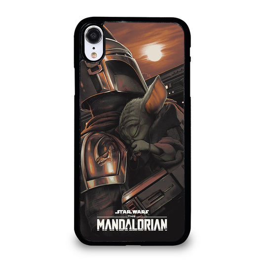 BABY YODA AND THE MANDALORIAN iPhone XR Case Cover