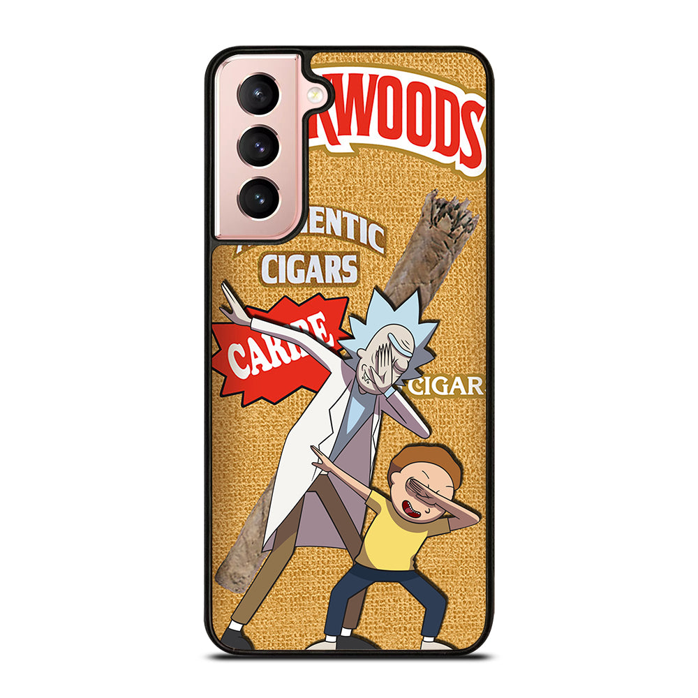 BACKWOODS RICK AND MORTY 3 Samsung Galaxy S21 Case Cover