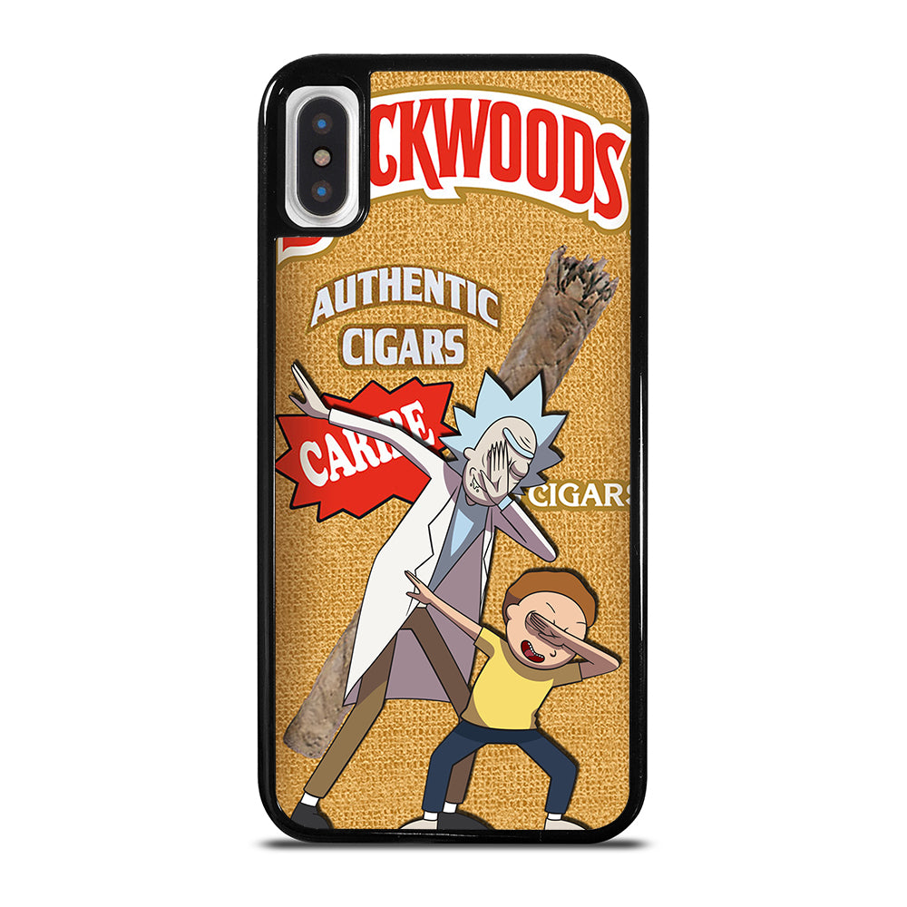 BACKWOODS RICK AND MORTY 3 iPhone X / XS Case Cover