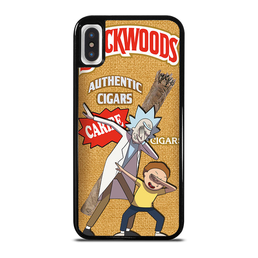 BACKWOODS RICK AND MORTY 3 iPhone X / XS Case Cover