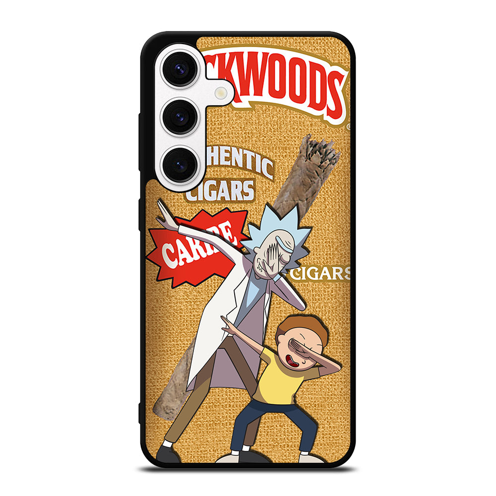 BACKWOODS RICK AND MORTY 3 Samsung Galaxy S24 Case Cover