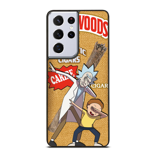BACKWOODS RICK AND MORTY 3 Samsung Galaxy S21 Ultra Case Cover