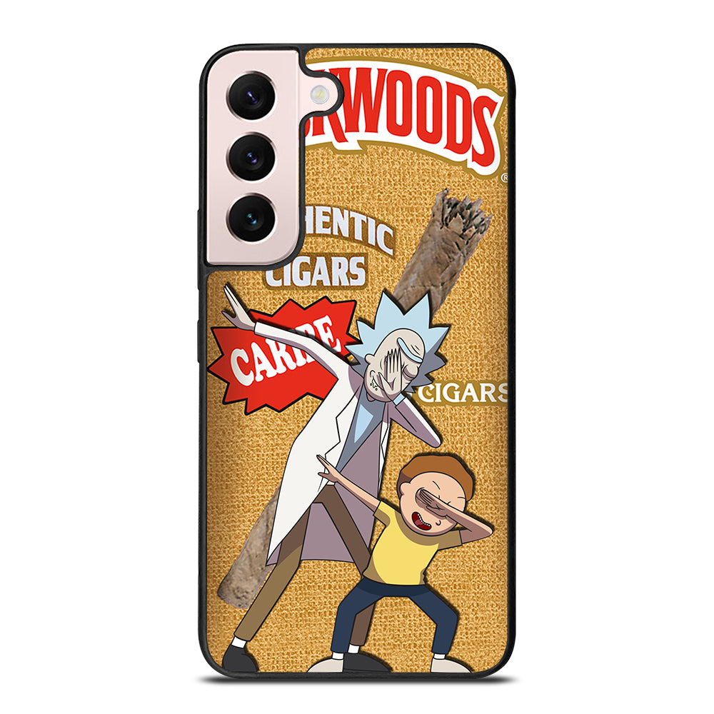 BACKWOODS RICK AND MORTY 3 Samsung Galaxy S22 Plus Case Cover