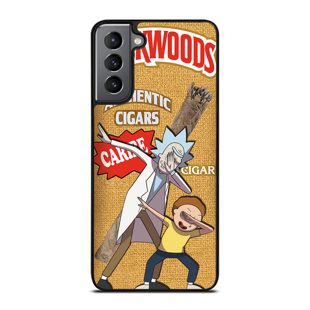 BACKWOODS RICK AND MORTY 3 Samsung Galaxy S21 Plus Case Cover