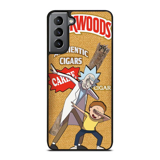 BACKWOODS RICK AND MORTY 3 Samsung Galaxy S21 Plus Case Cover