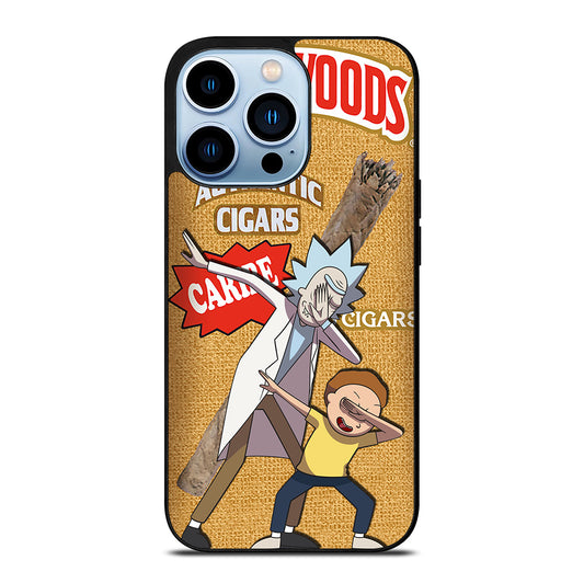 BACKWOODS RICK AND MORTY 3 iPhone 13 Pro Max Case Cover