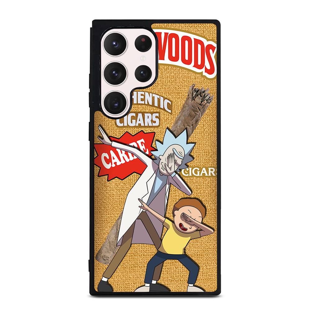 BACKWOODS RICK AND MORTY 3 Samsung Galaxy S23 Ultra Case Cover