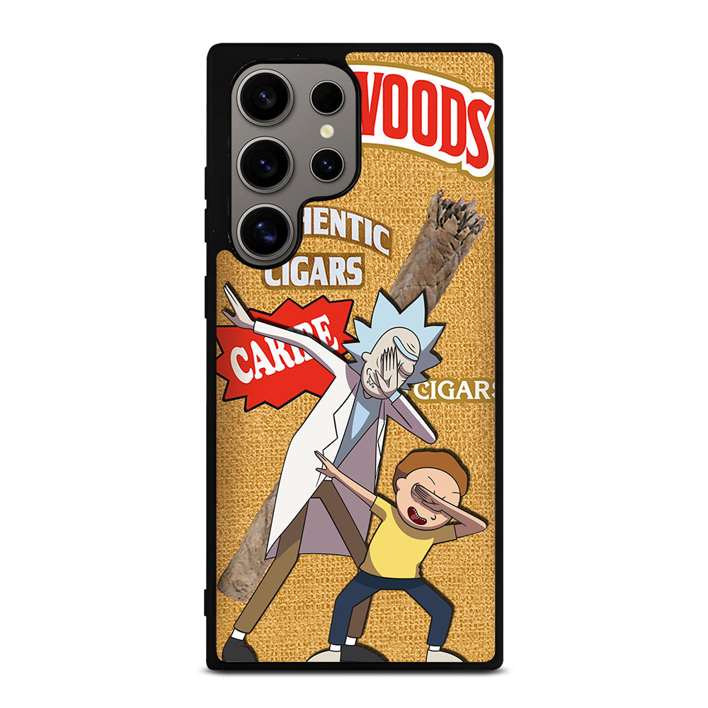 BACKWOODS RICK AND MORTY 3 Samsung Galaxy S24 Ultra Case Cover