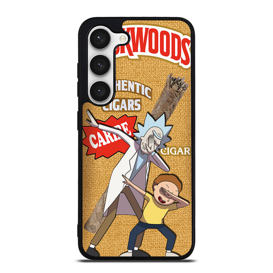 BACKWOODS RICK AND MORTY 3 Samsung Galaxy S23 Case Cover