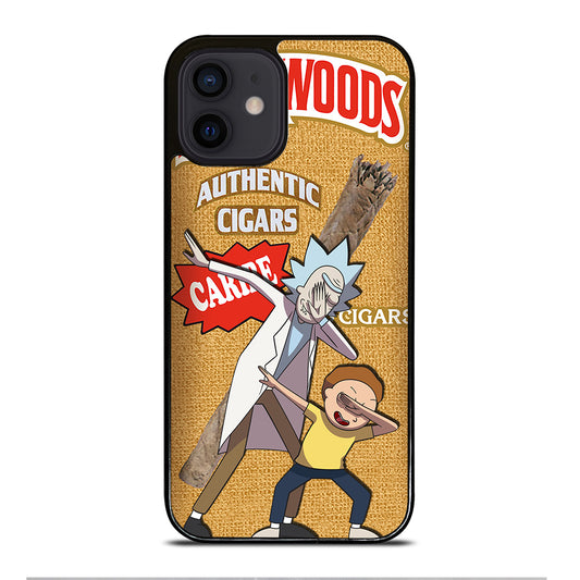 BACKWOODS RICK AND MORTY 3 iPhone 12 Mini Case Cover