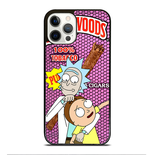 BACKWOODS RICK AND MORTY CARTOON SERIES iPhone 12 Pro Case Cover