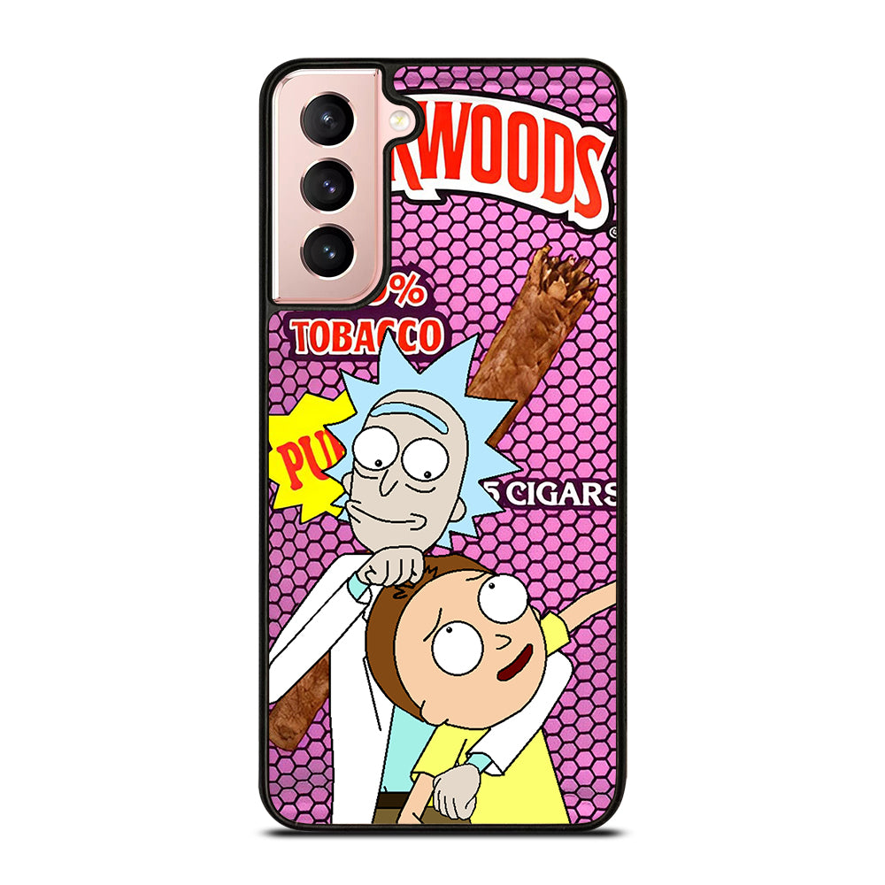 BACKWOODS RICK AND MORTY CARTOON SERIES Samsung Galaxy S21 Case Cover