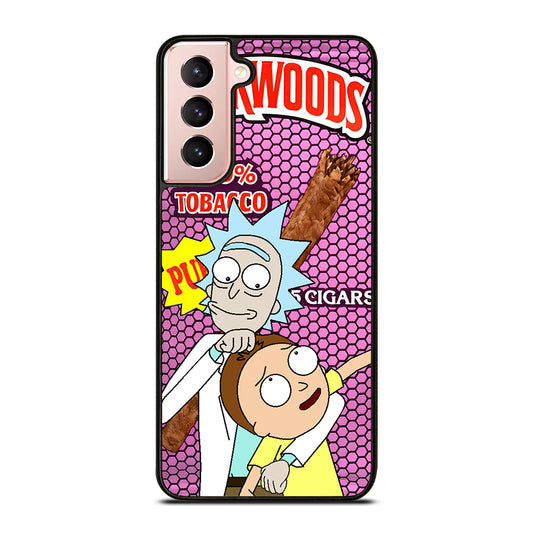 BACKWOODS RICK AND MORTY CARTOON SERIES Samsung Galaxy S21 Case Cover