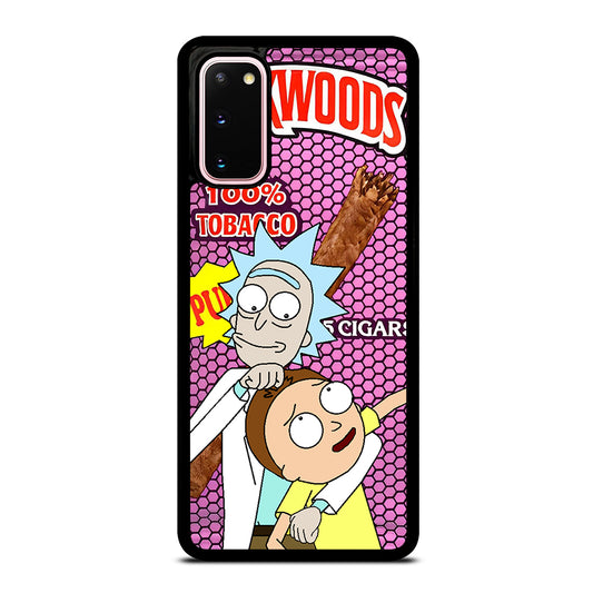 BACKWOODS RICK AND MORTY CARTOON SERIES Samsung Galaxy S20 Case Cover