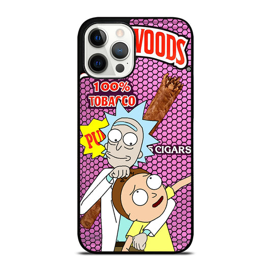 BACKWOODS RICK AND MORTY CARTOON SERIES iPhone 12 Pro Max Case Cover