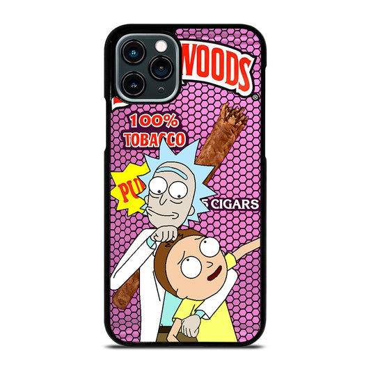 BACKWOODS RICK AND MORTY CARTOON SERIES iPhone 11 Pro Case Cover