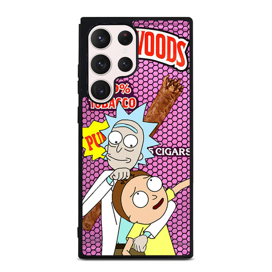 BACKWOODS RICK AND MORTY CARTOON SERIES Samsung Galaxy S23 Ultra Case Cover