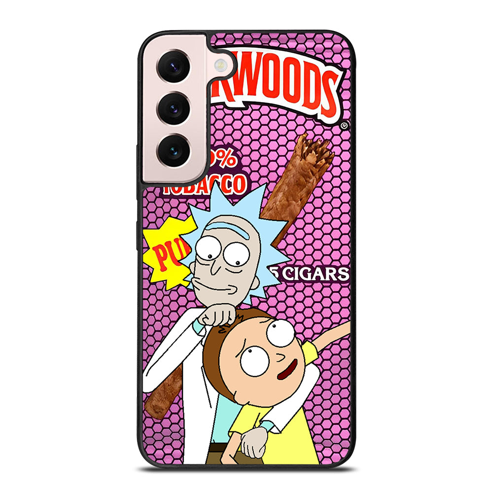 BACKWOODS RICK AND MORTY CARTOON SERIES Samsung Galaxy S22 Plus Case Cover