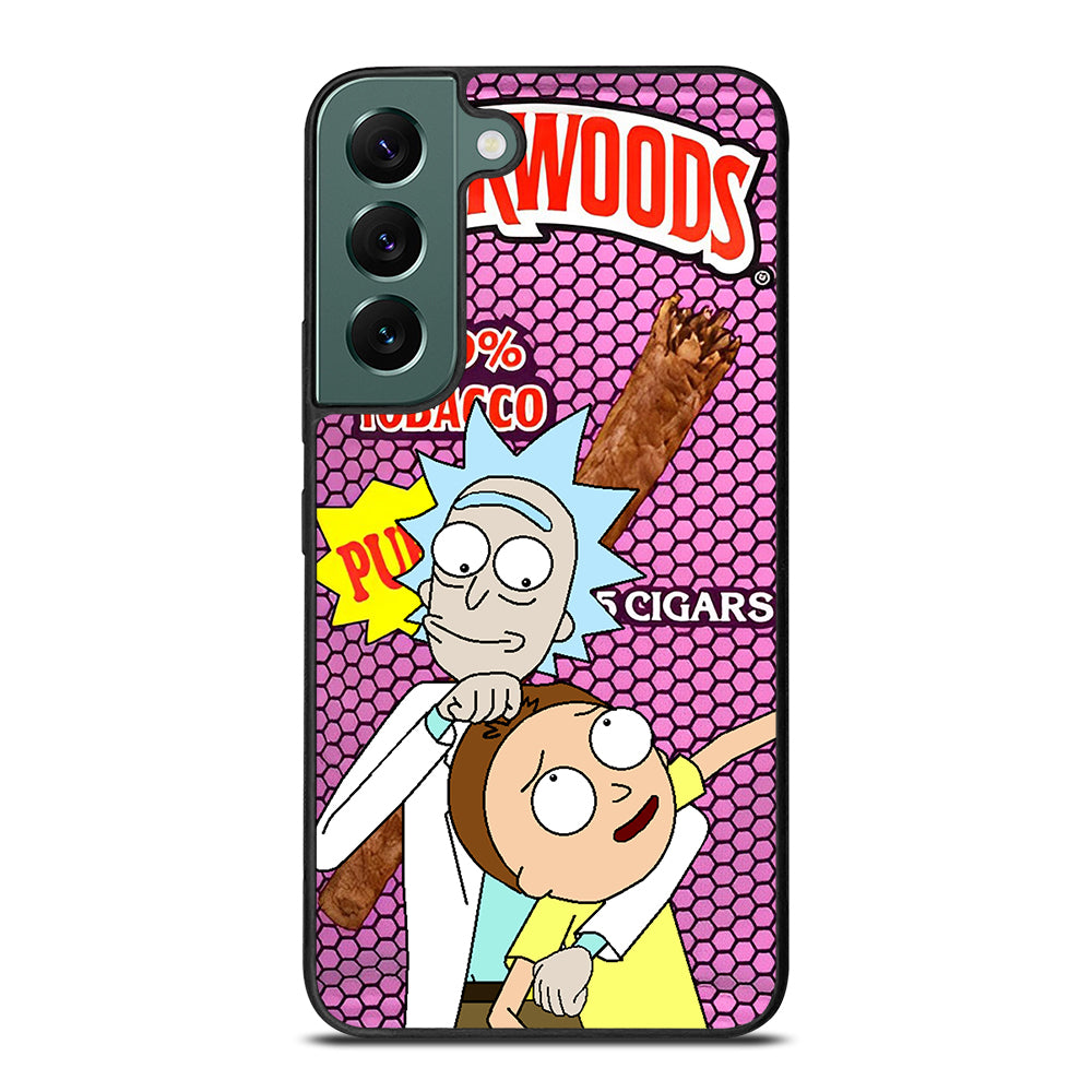 BACKWOODS RICK AND MORTY CARTOON SERIES Samsung Galaxy S22 Case Cover