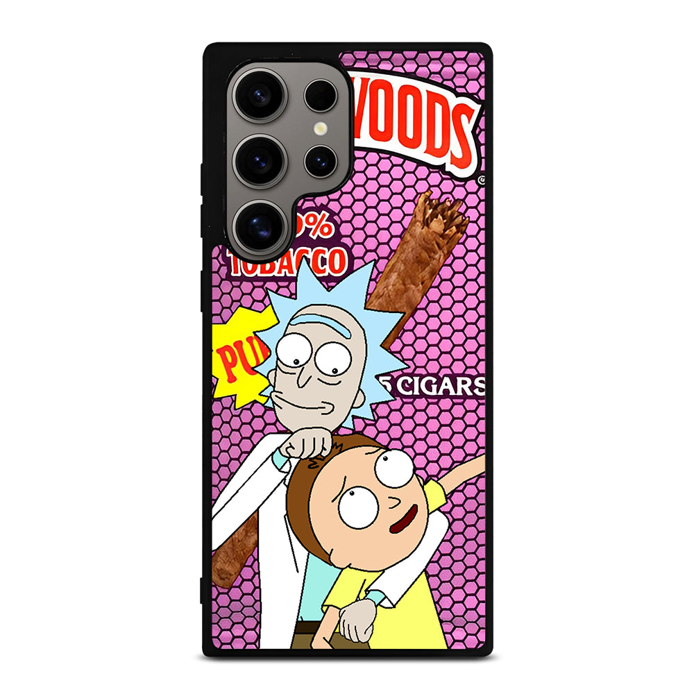 BACKWOODS RICK AND MORTY CARTOON SERIES Samsung Galaxy S24 Ultra Case Cover