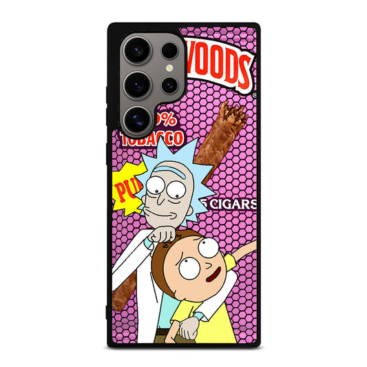 BACKWOODS RICK AND MORTY CARTOON SERIES Samsung Galaxy S24 Ultra Case Cover