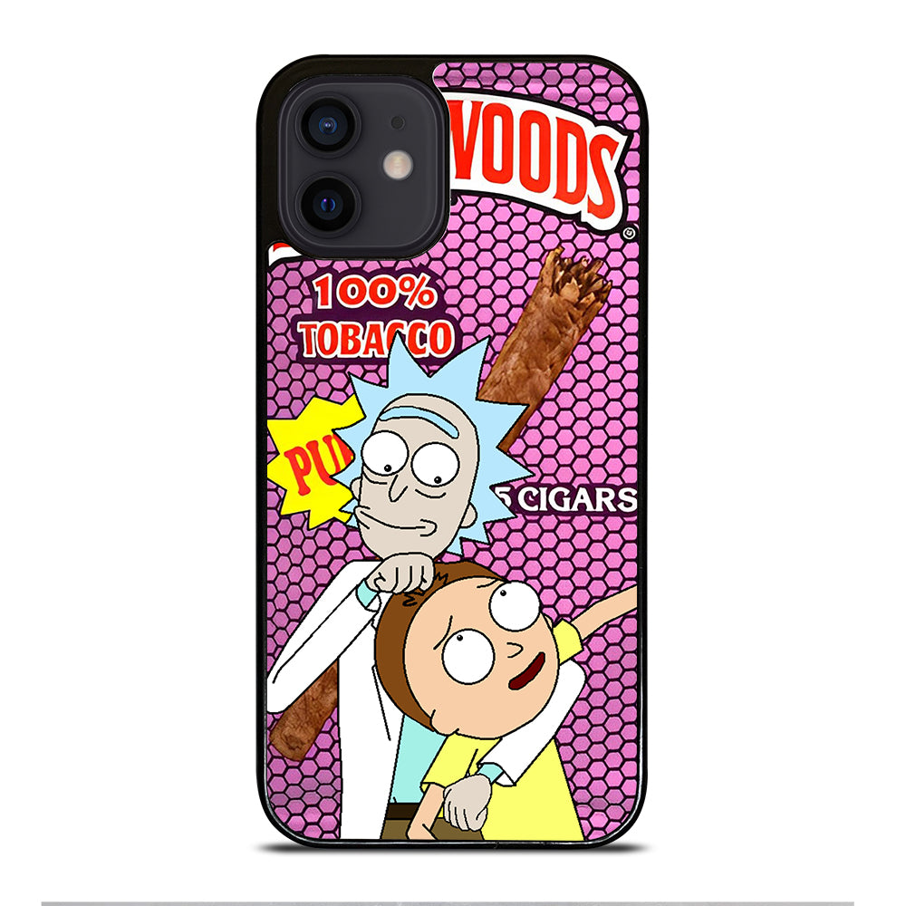 BACKWOODS RICK AND MORTY CARTOON SERIES iPhone 12 Mini Case Cover