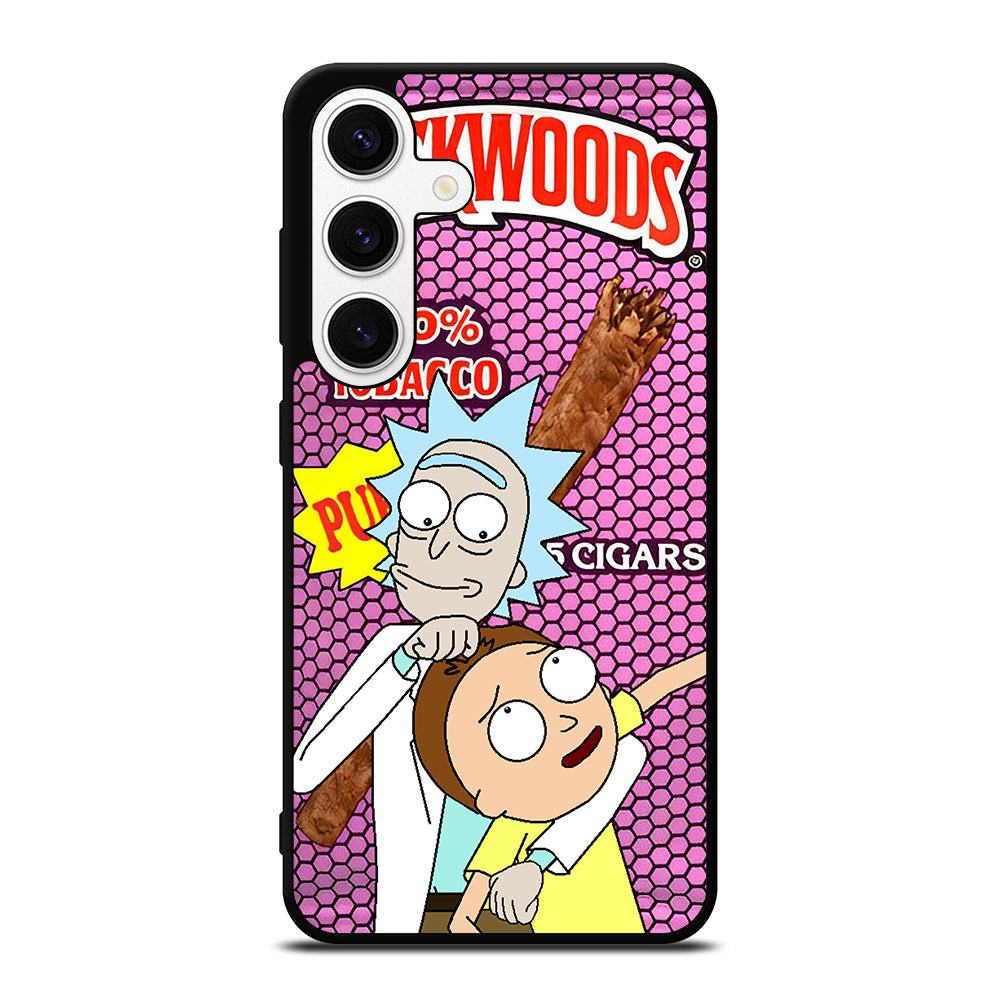 BACKWOODS RICK AND MORTY CARTOON SERIES Samsung Galaxy S24 Case Cover