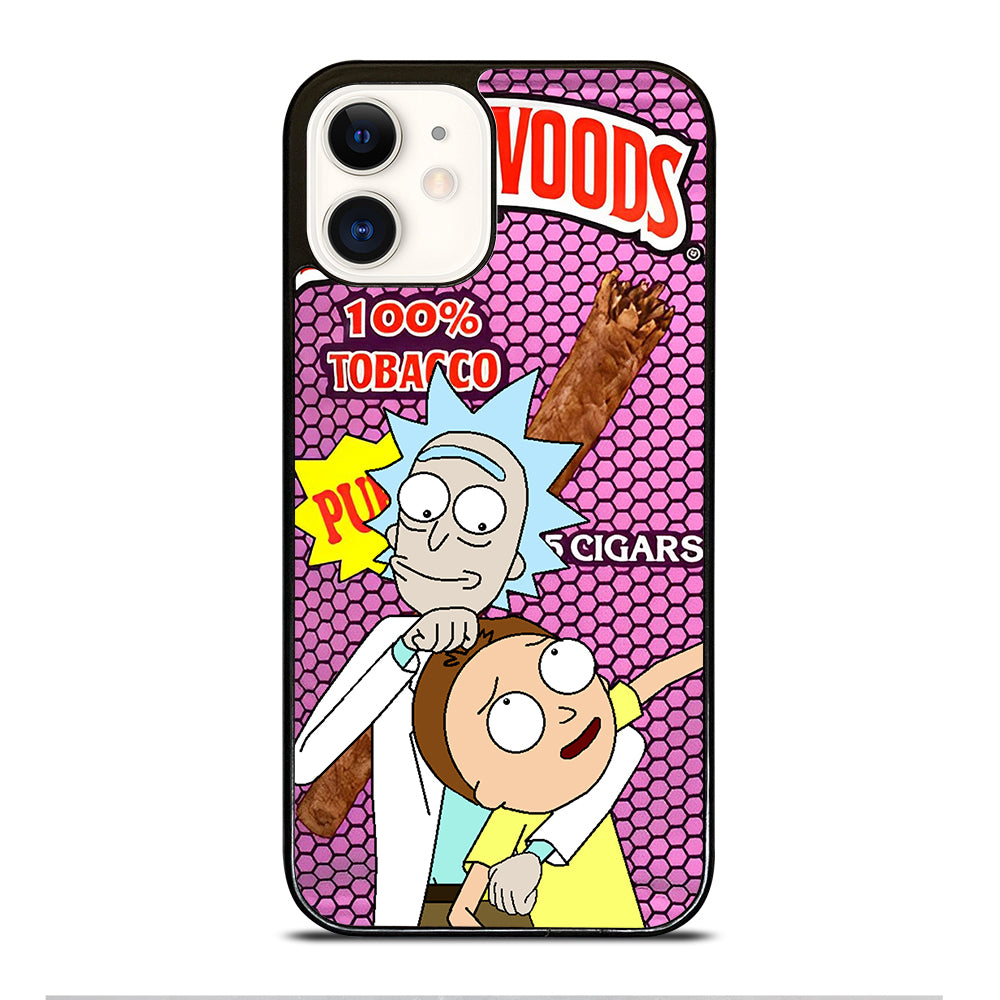 BACKWOODS RICK AND MORTY CARTOON SERIES iPhone 12 Case Cover