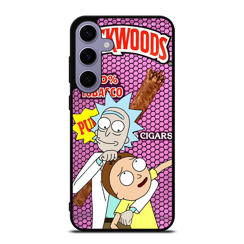 BACKWOODS RICK AND MORTY CARTOON SERIES Samsung Galaxy S24 Plus Case Cover