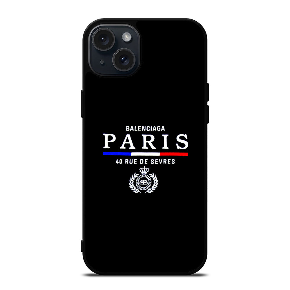 BALENCIAGA PARIS ICON iPhone 15 Plus Case Cover