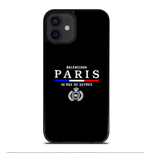 BALENCIAGA PARIS ICON iPhone 12 Mini Case Cover
