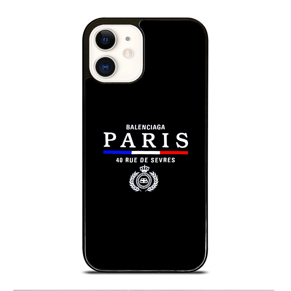 BALENCIAGA PARIS ICON iPhone 12 Case Cover