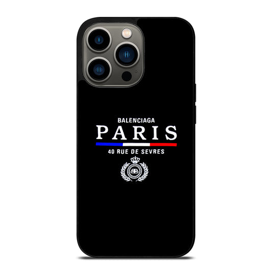 BALENCIAGA PARIS ICON iPhone 13 Pro Case Cover