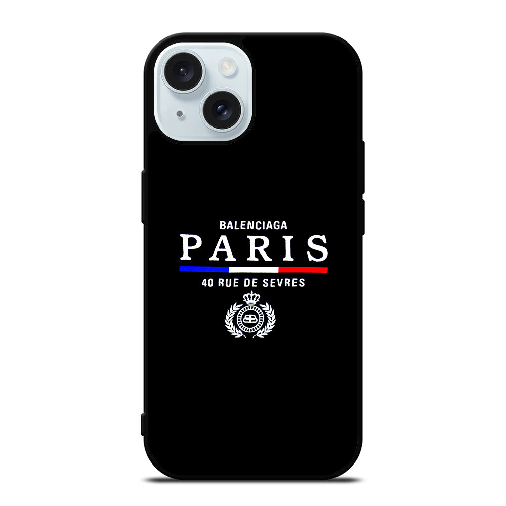 BALENCIAGA PARIS ICON iPhone 15 Case Cover