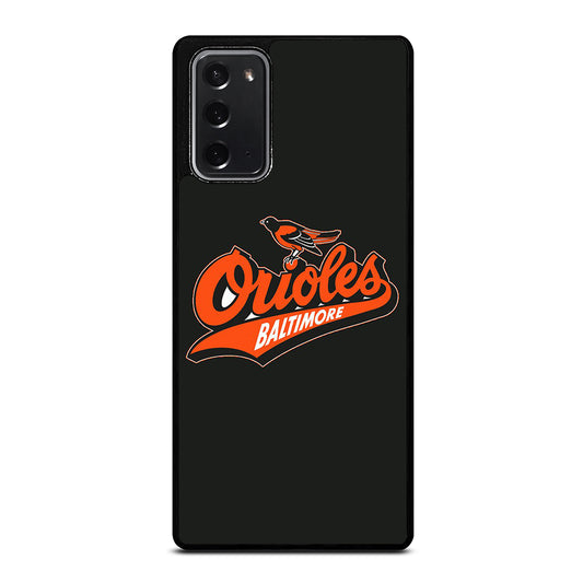 BALTIMORE ORIOLES ICON Samsung Galaxy Note 20 Case Cover