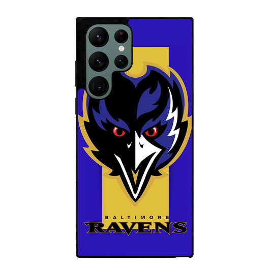 BALTIMORE RAVENS ICON Samsung Galaxy S22 Ultra Case Cover