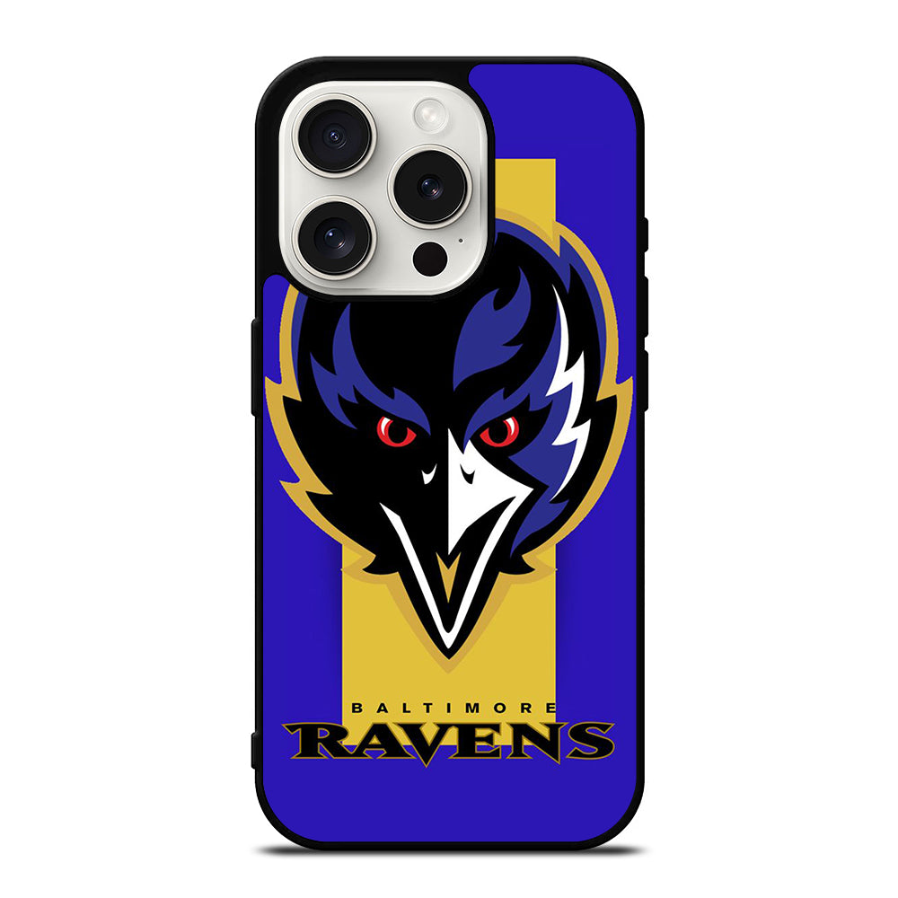 BALTIMORE RAVENS ICON iPhone 15 Pro Case Cover